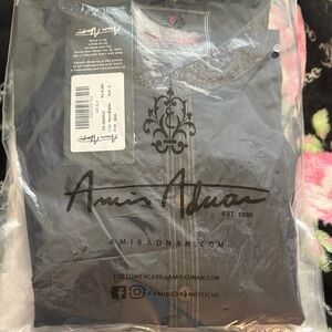 Charcoal Casual Button Down Shirt